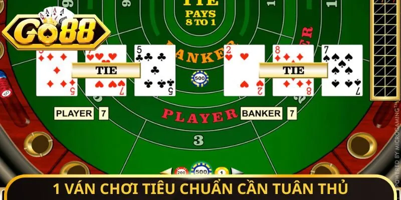 Baccarat - Nghiên Cứu Luật Lệ Hay, Săn Tiền Về Túi Ngay 9 Sunwin 1 ván chơi tiêu chuẩn cần tuân thủ