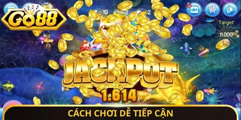 Bắn Cá Xèng Đổi Thưởng - Chinh Phục Đại Dương Dễ Dàng 3 Sunwin Cách chơi dễ tiếp cận