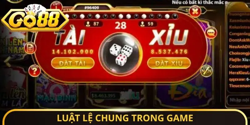 Luật lệ chung trong game